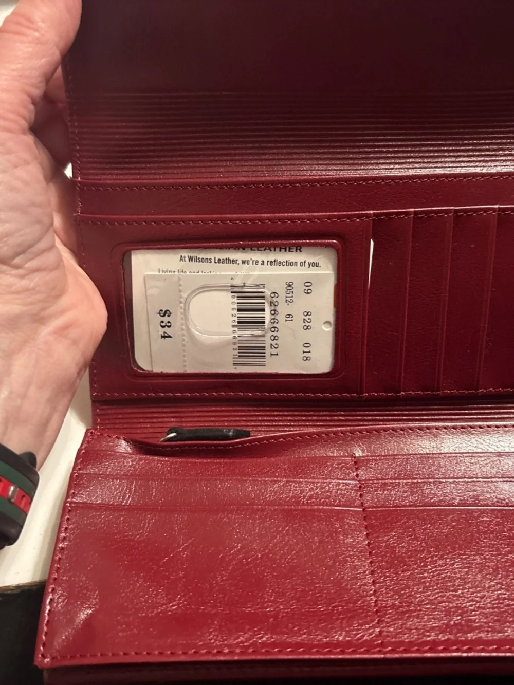 Wilson’s Leather Wallet - Picture 2 of 2